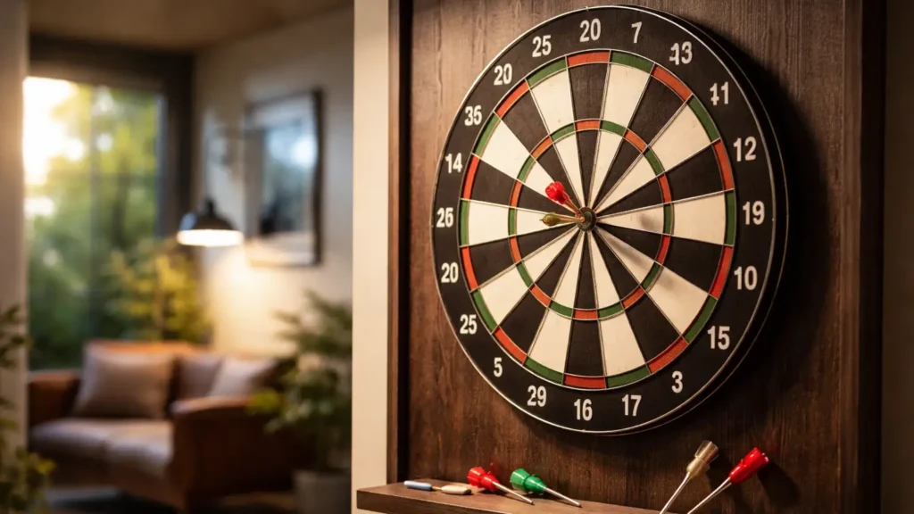 List of Indoor Games - Dart Board