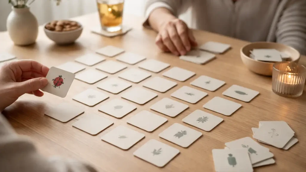 List of Indoor Games - Memory Card Game