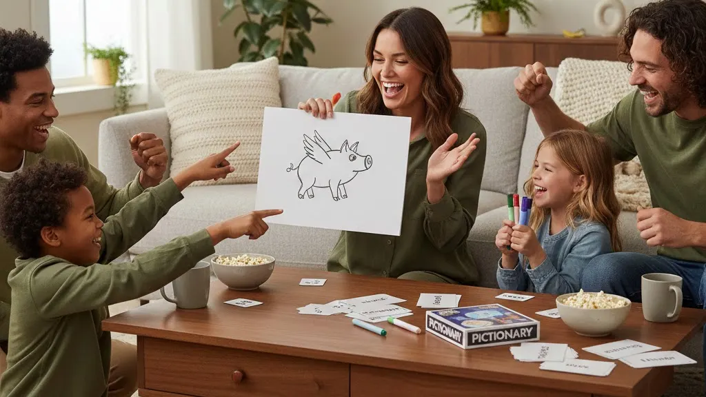 List of Indoor Games - Pictionary