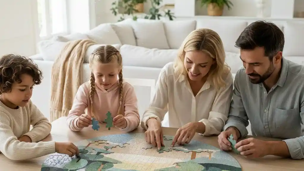 List of Indoor Games - Puzzle Solving