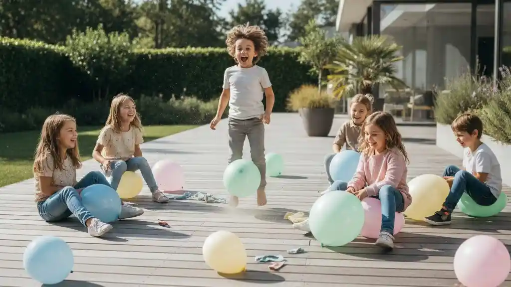 One Minute Games - Balloon Pop Race